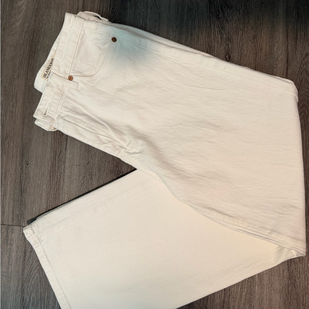 Blank NYC Cream Denim Jeans - Picture 1 of 3